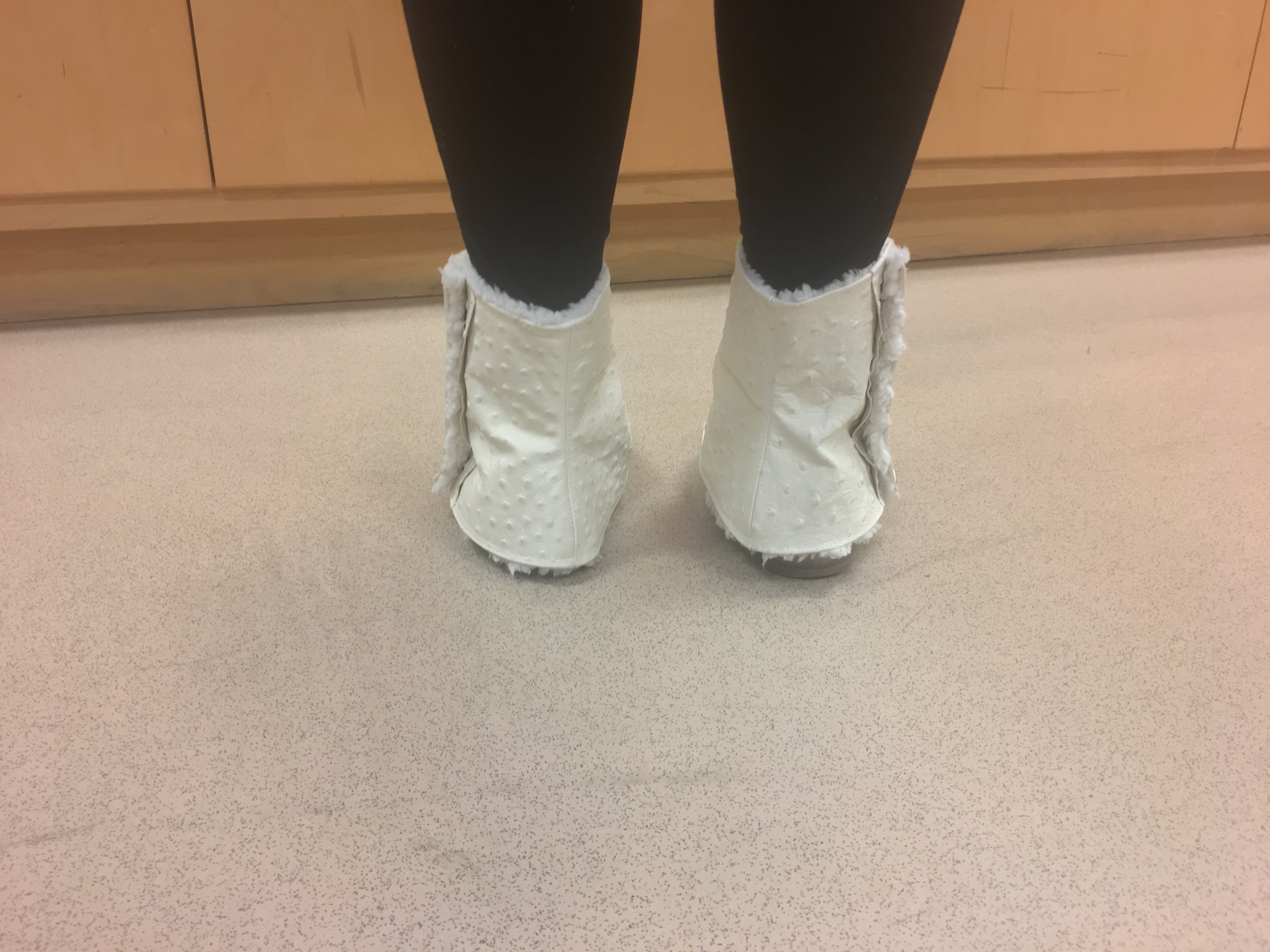 Ostrich Leather Spats