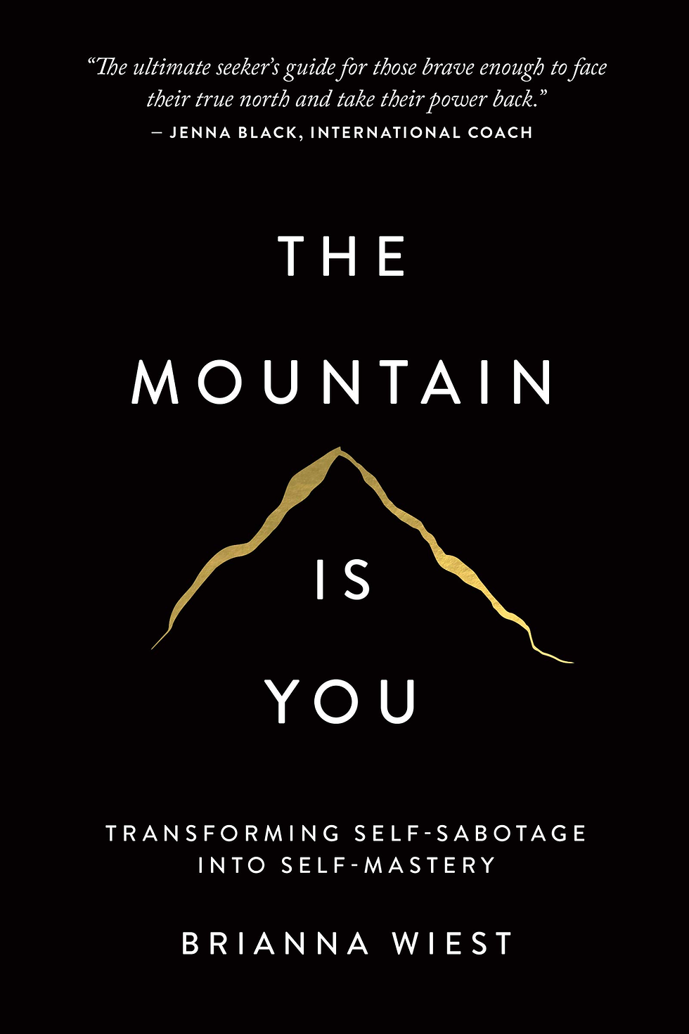 Best Self Help Book 2025 - The Mountain Is You - Brianna Wiest