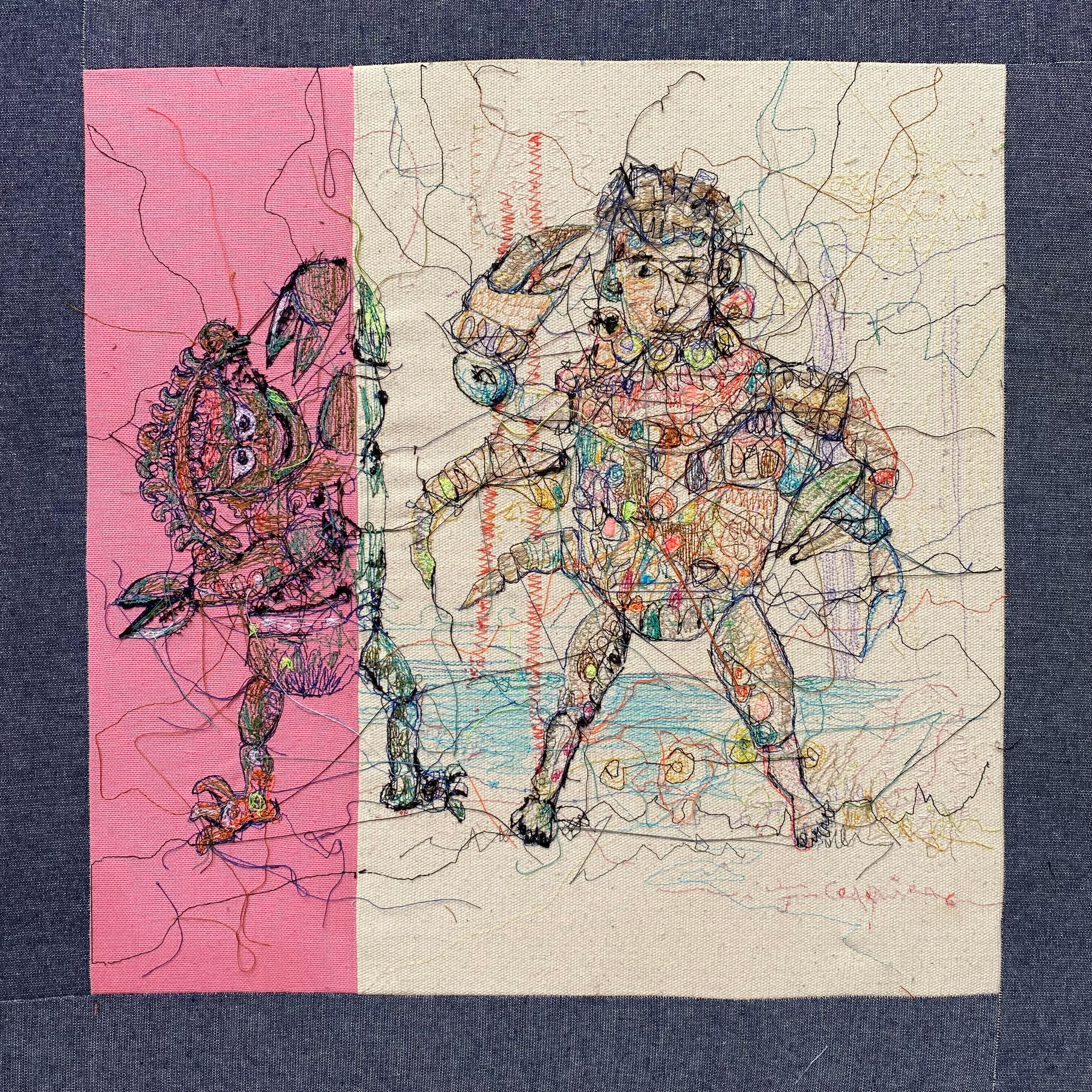 Hombre Cangrejo | Felipe Coaquira