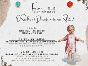 Novenário em honra ao Menino Jesus, em Eunápolis