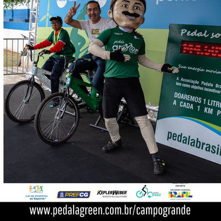 Pedala Green terá duas ação sociais especiais
