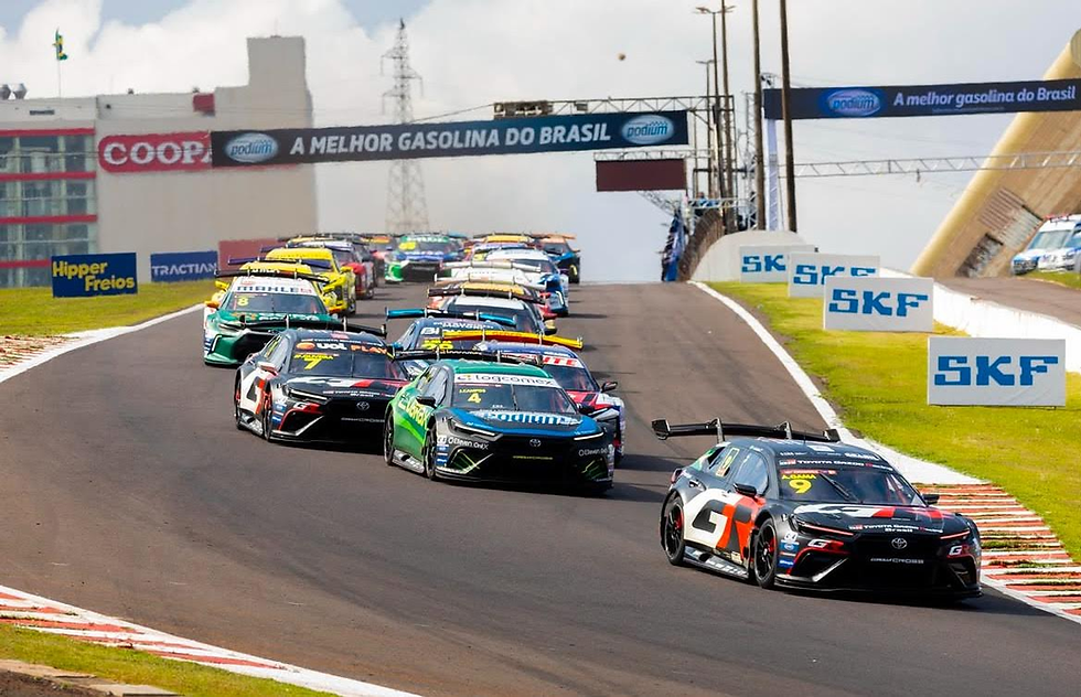 Vitória inédita de Arthur Gama e domínio de Di Mauro marcam etapa de Cascavel na BRB Stock Car