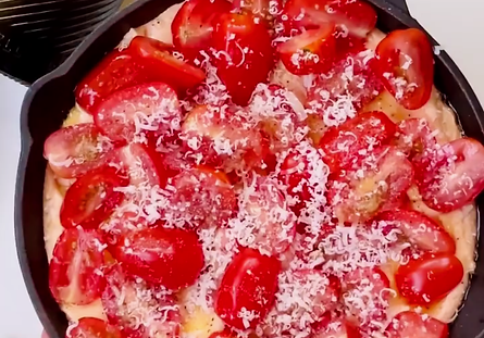 Baked Tomato Goat Cheese Dip