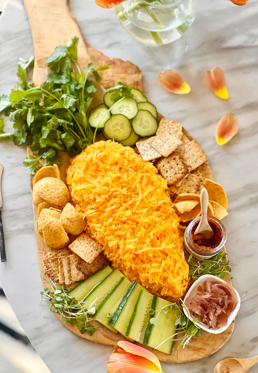 Easter Carrot Cheese Ball