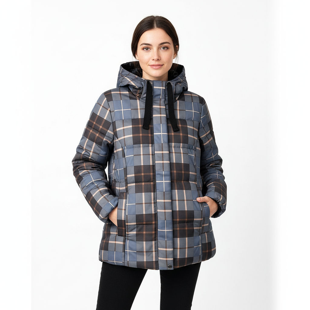 Kurtka w kratkę (model 2657P)