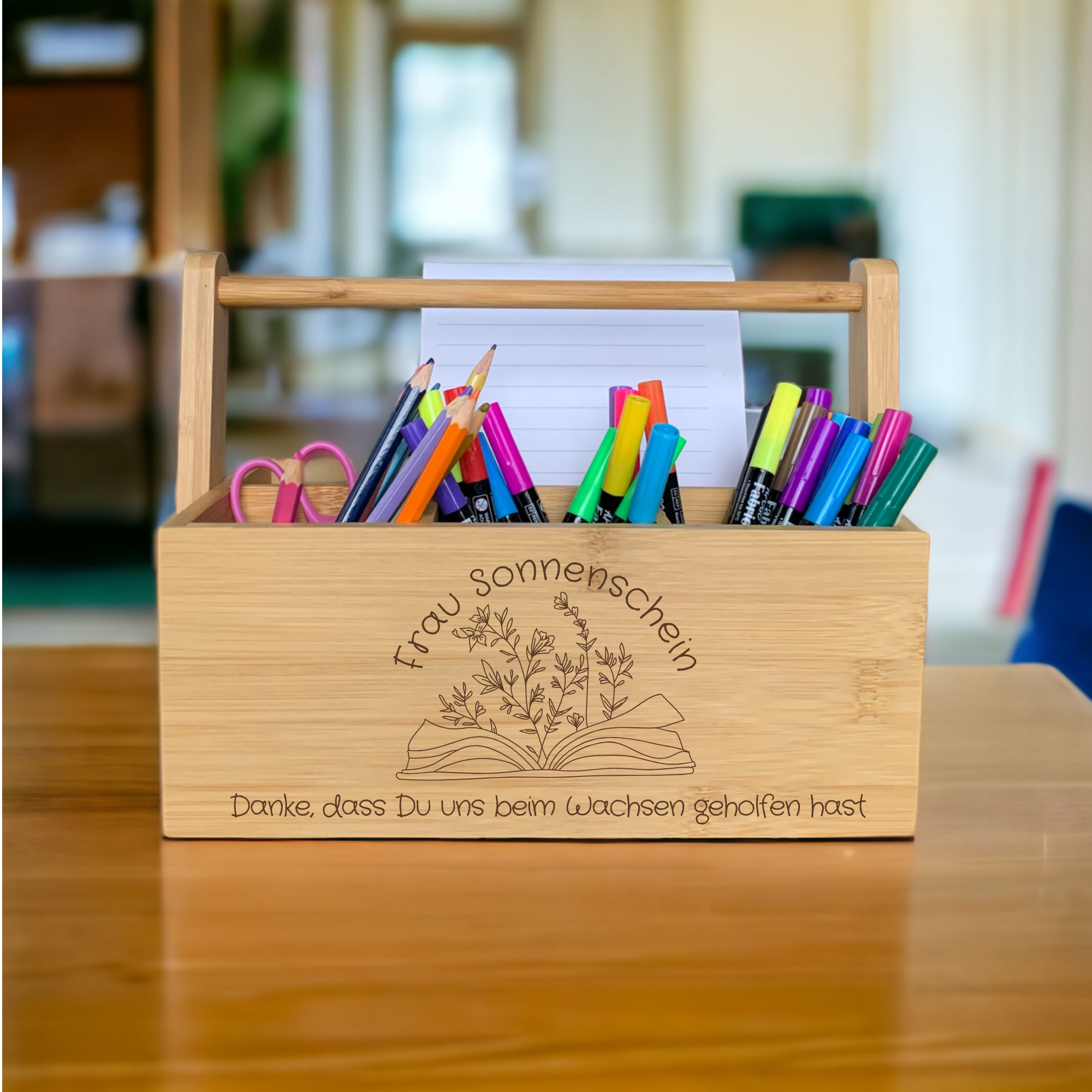 Abschiedsgeschenk für Lehrerin, Lehrer, Erzieherin