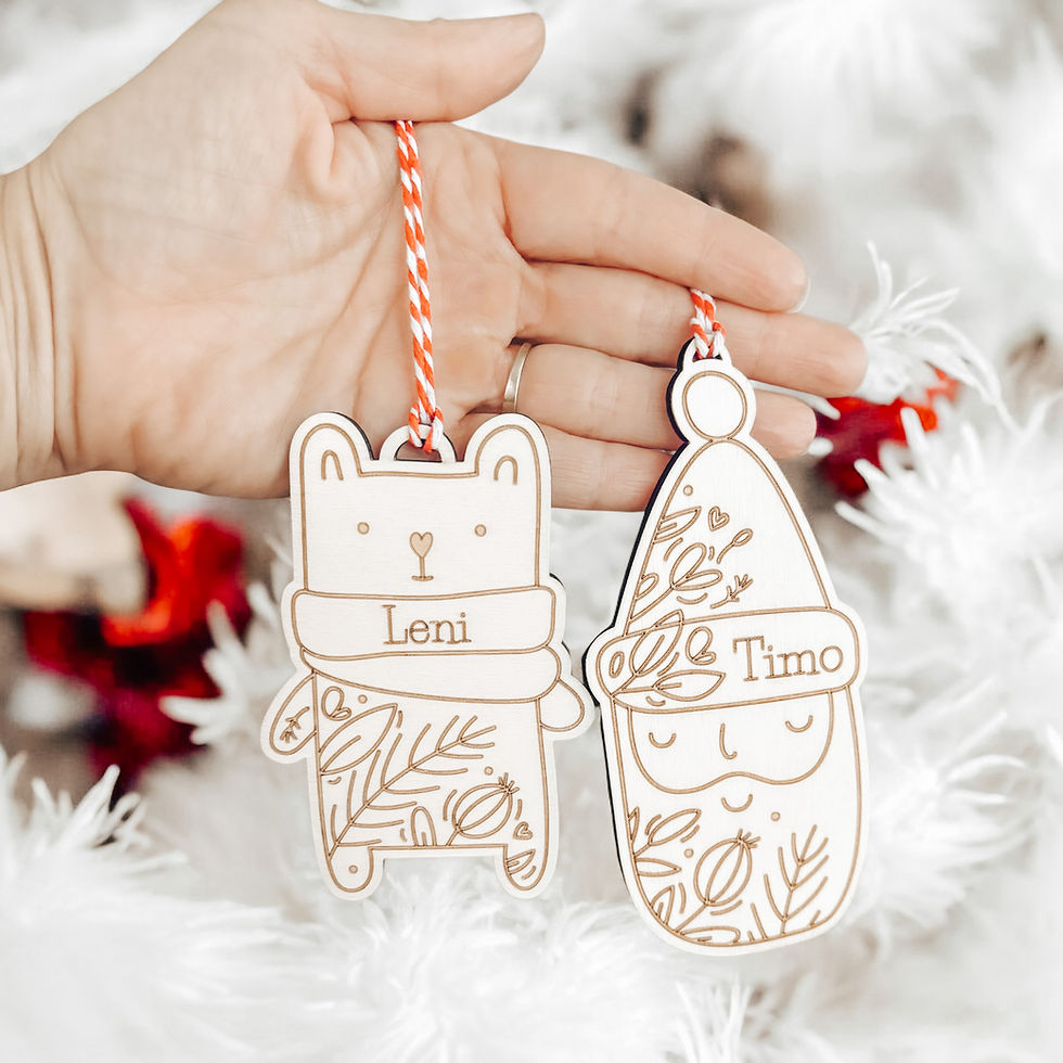 Weihnachtsanhänger Nordic