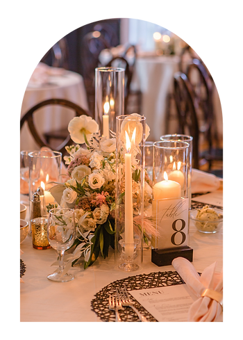 “Intimate wedding detail with curated decor and styling for elevated guest experience by Sel et Lune.
