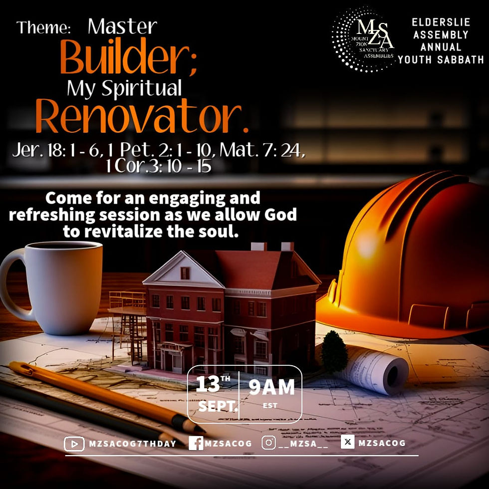 Youth Sabbath - Elderslie