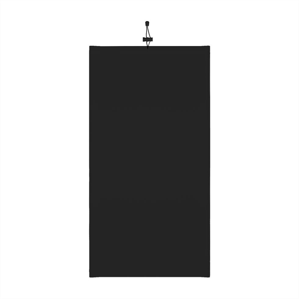 Thumbnail: Black SCS outline - Cozy Neck Gaiter with Drawstring