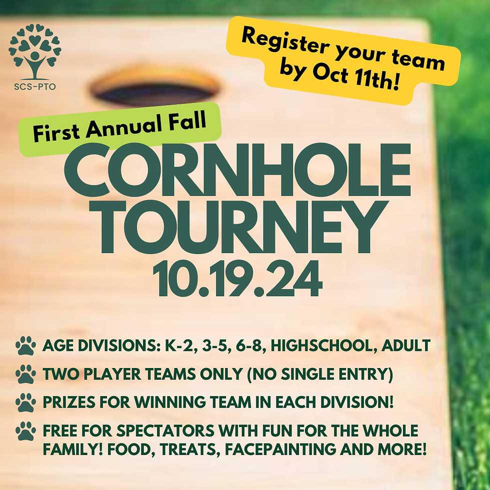 Fall Cornhole Tourney