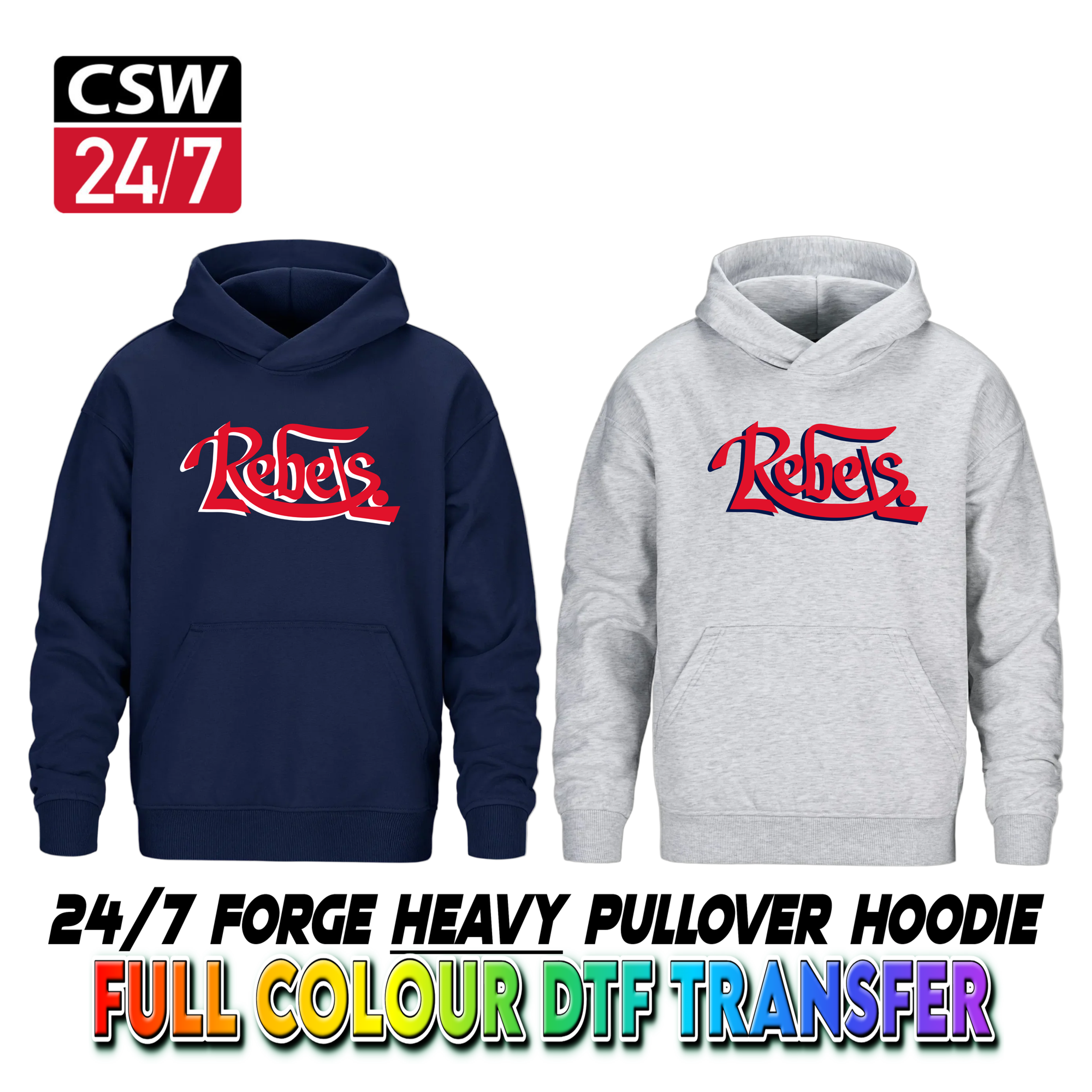 CSW Forge - HEAVY Pullover Hooded Sweatshirt