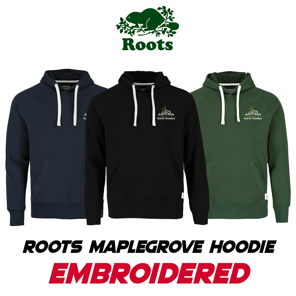 Thumbnail: Embroidered MAPLEGROVE Roots73 Fleece Hoodie 130th
