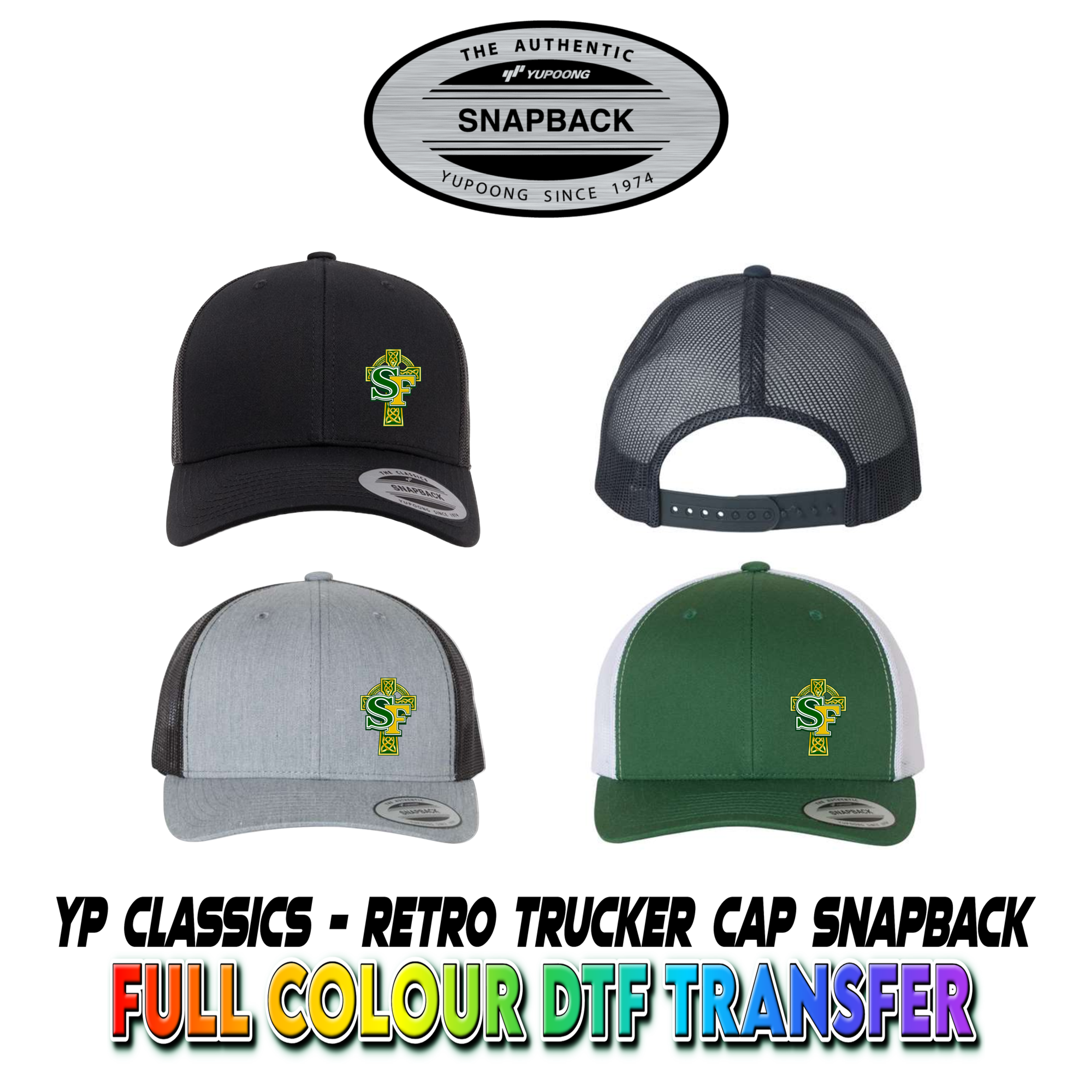 YP Classics-Retro Trucker Mesh Snapback