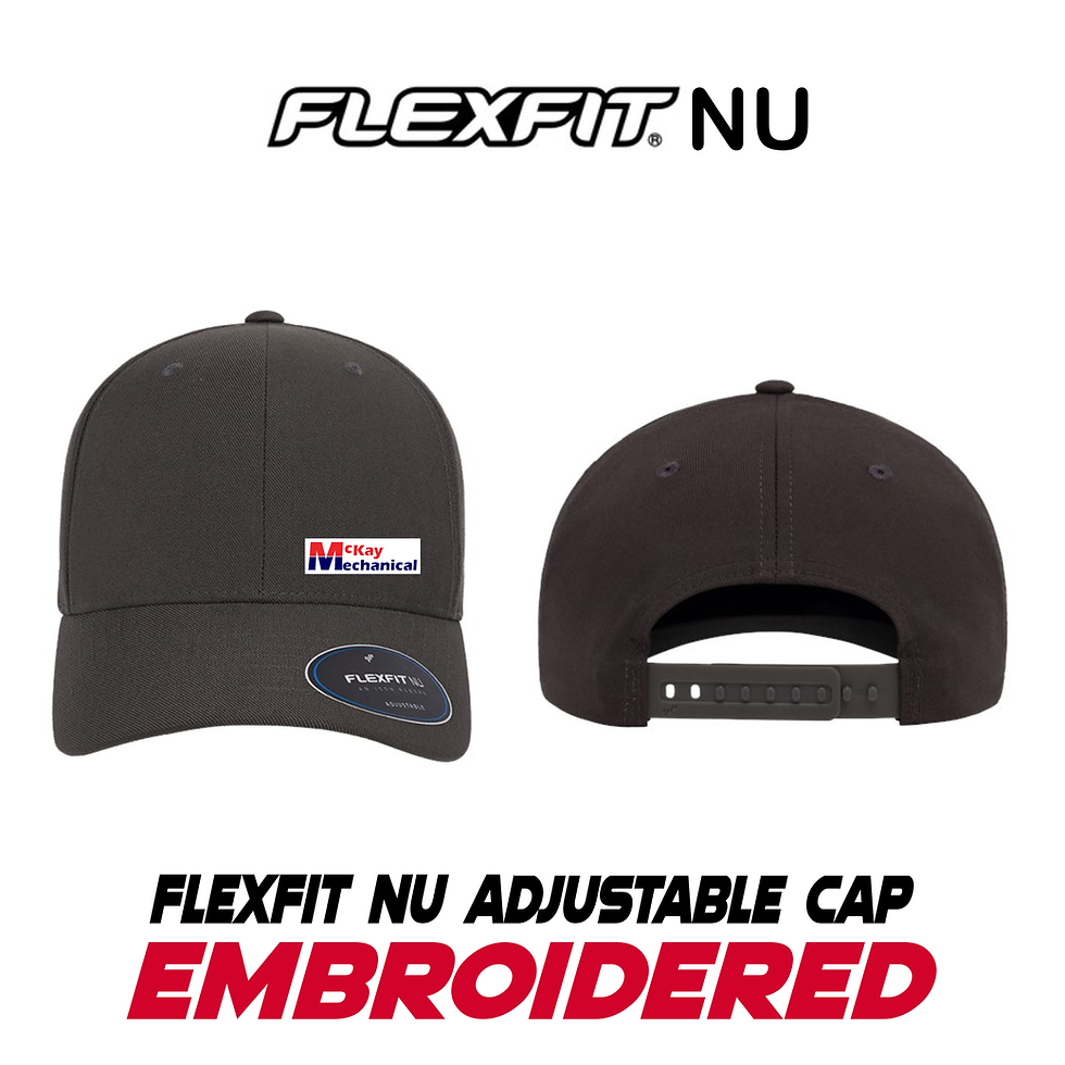 Thumbnail: Embroidered Flexfit Nu® Adjustable Cap