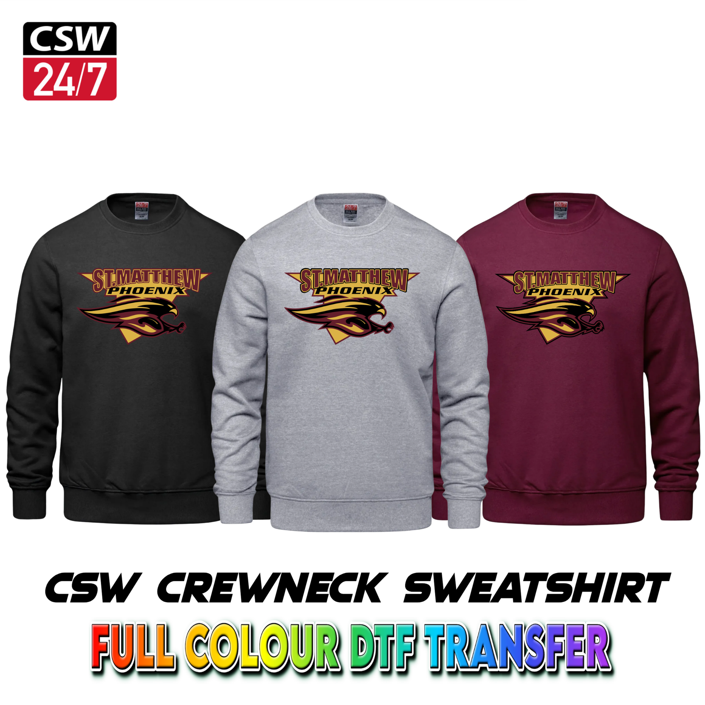 CSW 24/7 Crew Sweatshirt