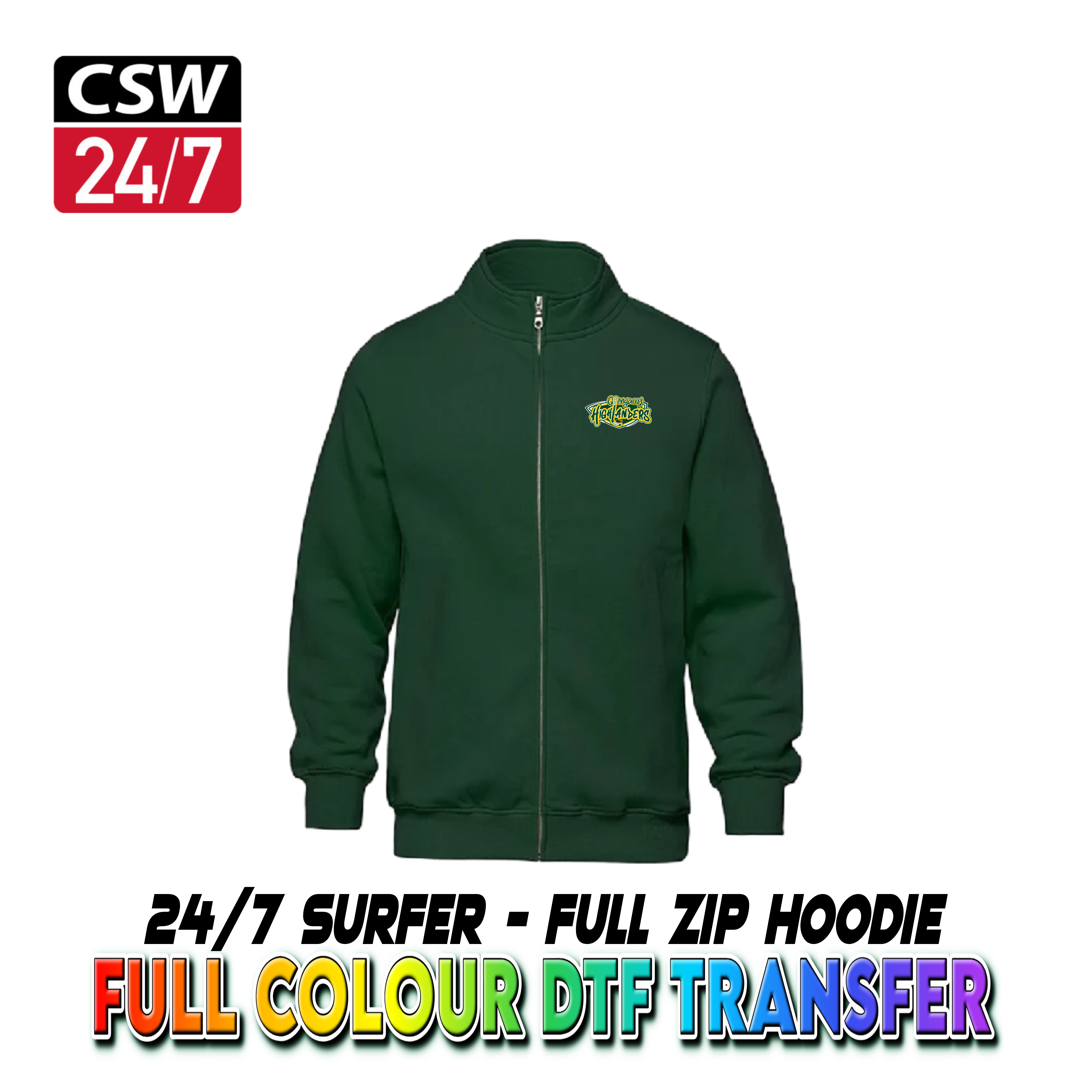 CSW 24/7 FULL ZIP Momentum Hoodie