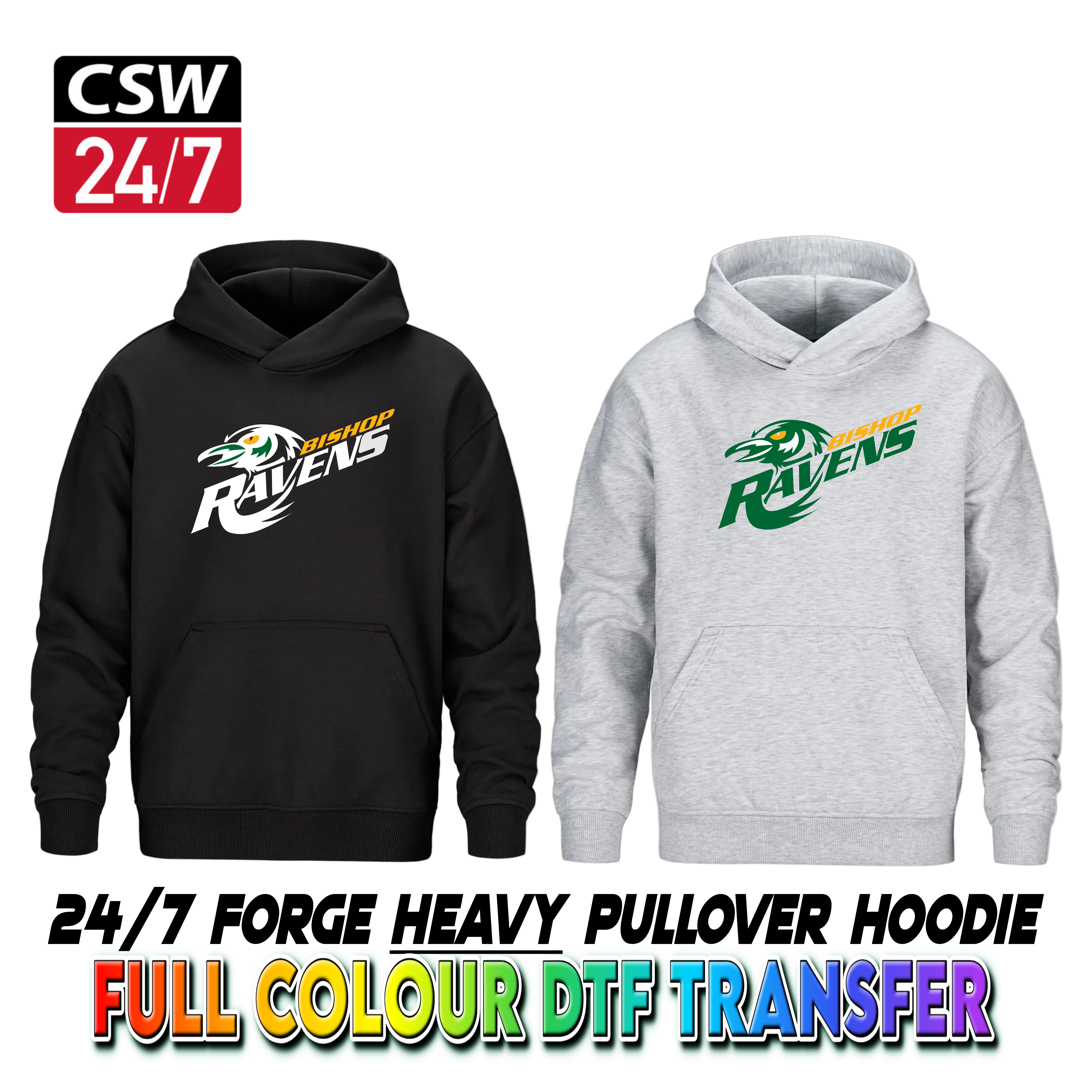 CSW Forge - HEAVY Pullover Hooded Sweatshirt