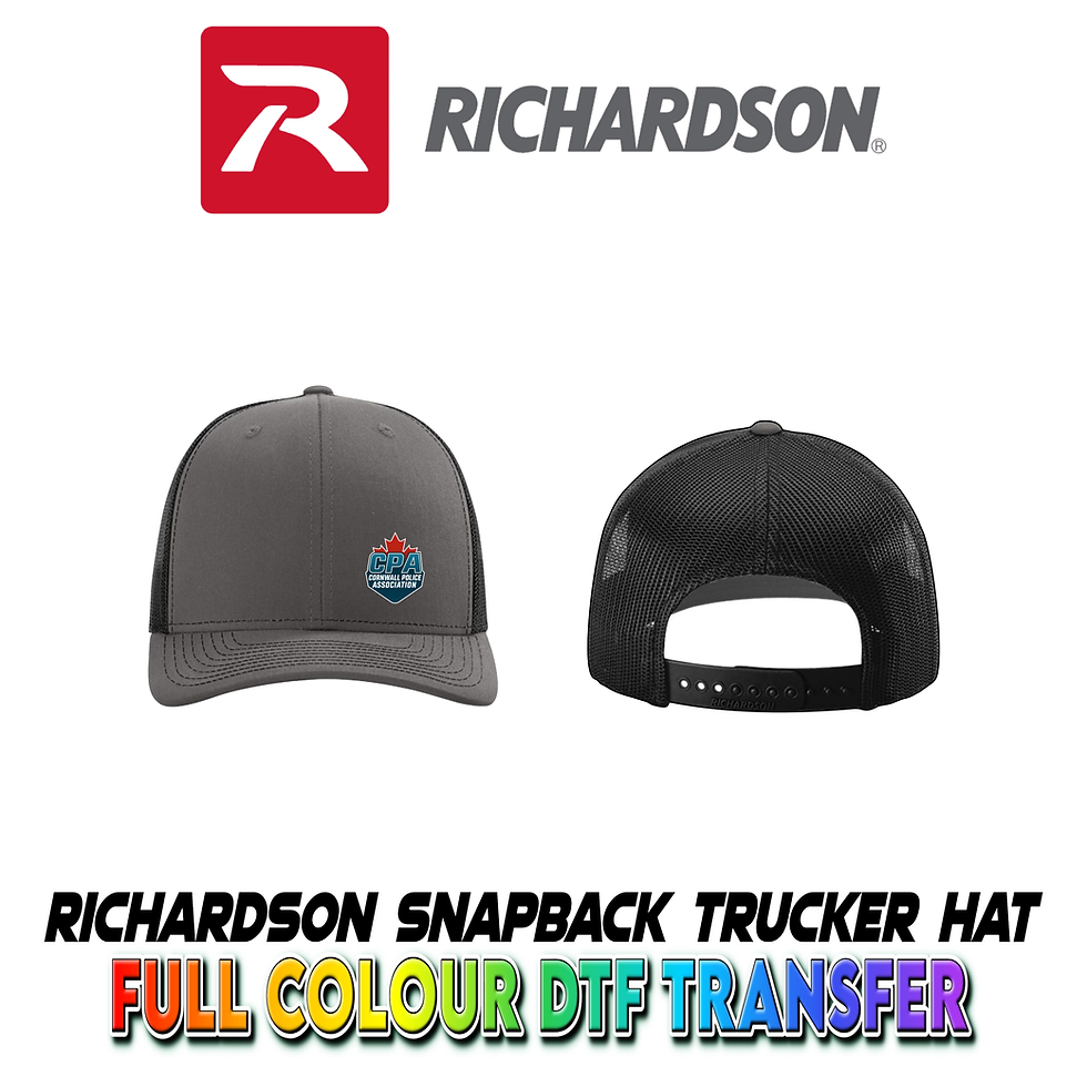 Thumbnail: Richardson Snapback Trucker Mesh Hat