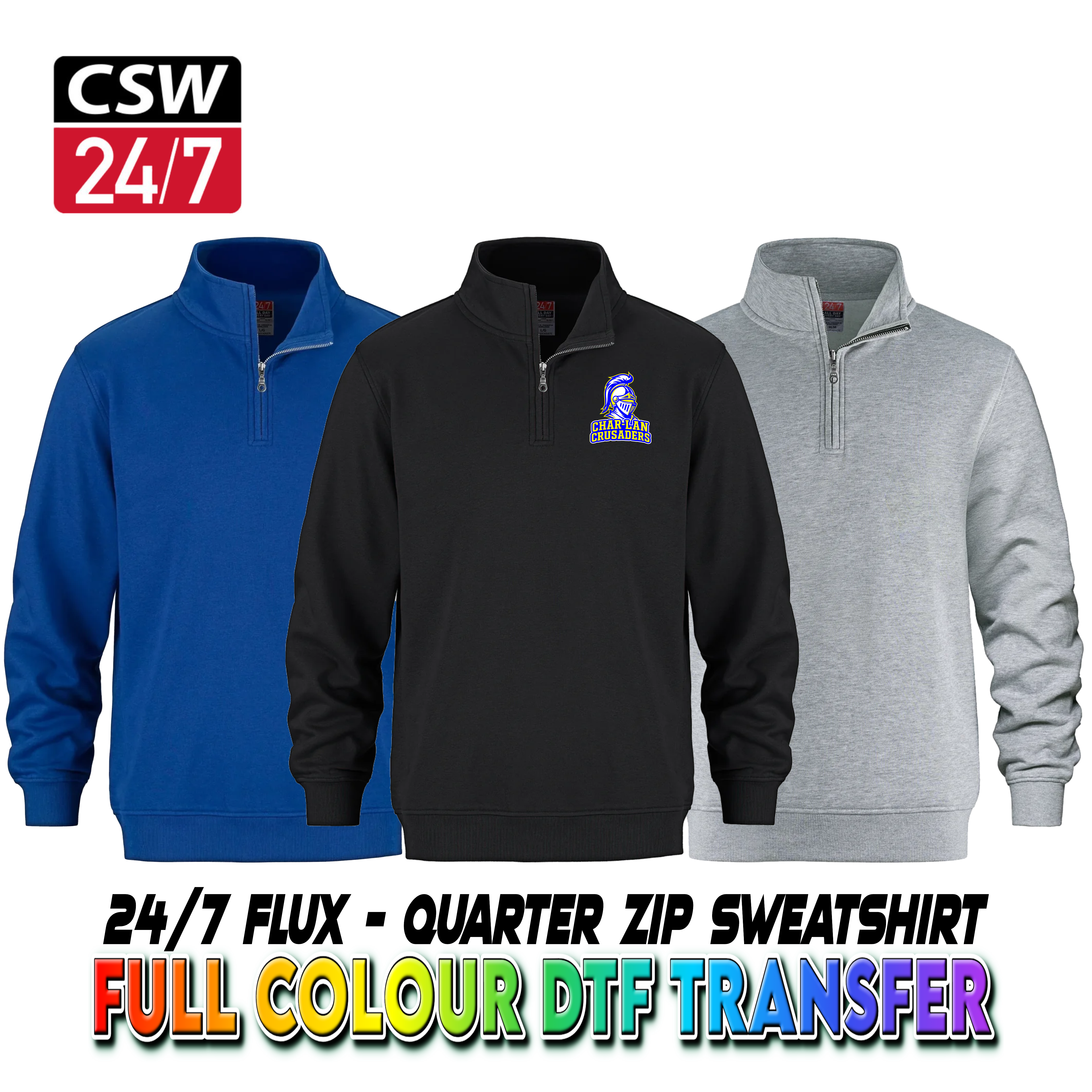 CSW Flux Quarter Zip