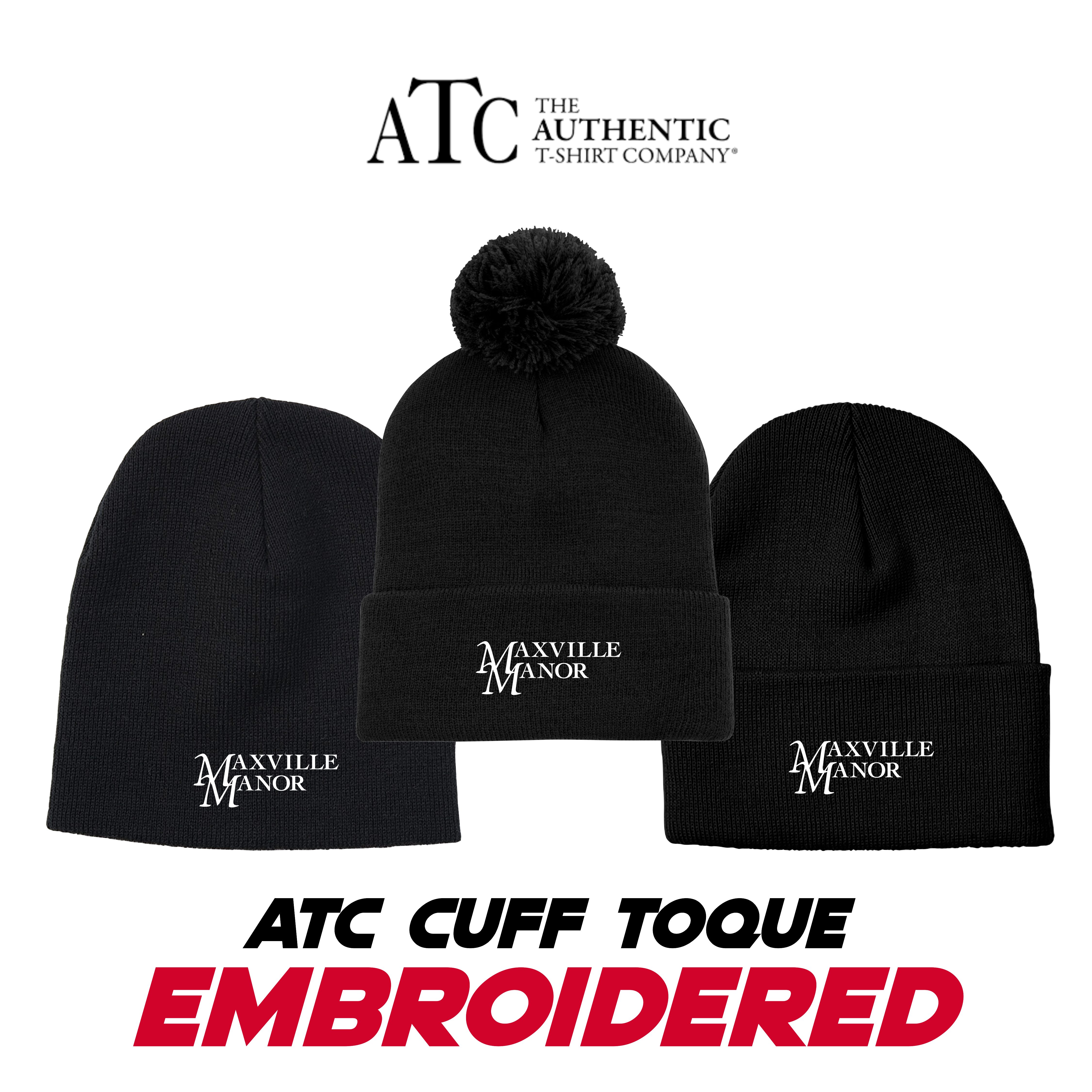 Embroidered ATC Toques