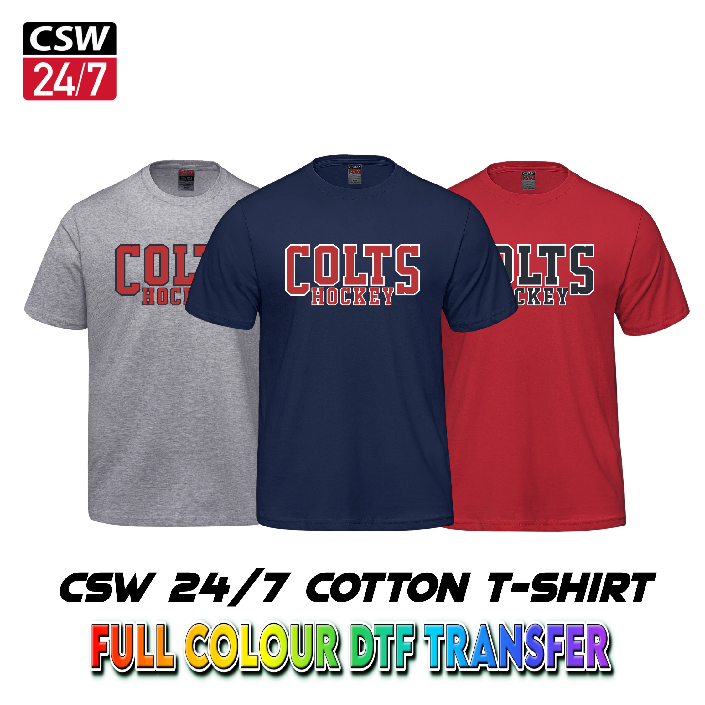 CSW 24/7 Cotton Short-Sleeve T-Shirt