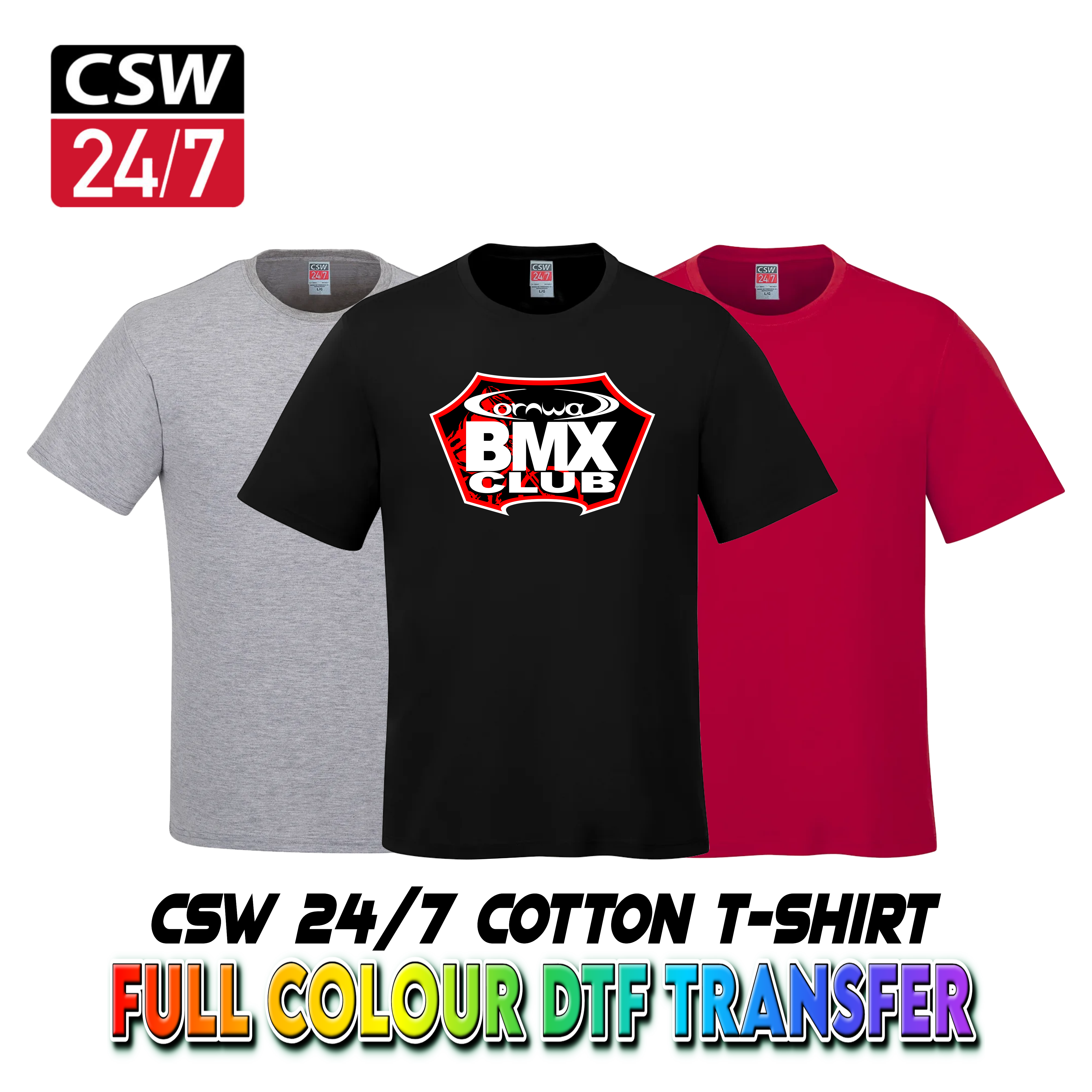 CSW 24/7 Cotton Short-Sleeve T-Shirt