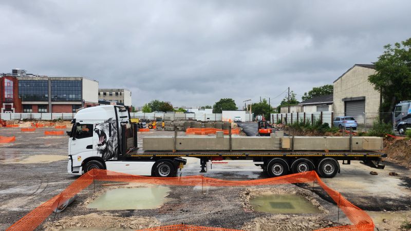 Visuel de la publication LinkedIn : La Grande Halle d’Argenteuil prend forme