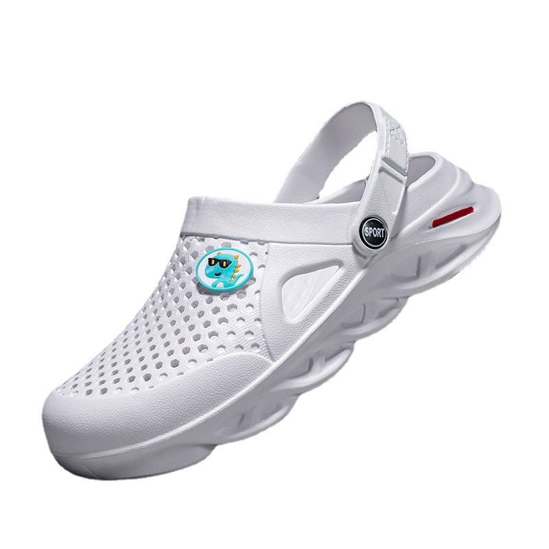 الصورة المصغرة: New Style Slip-on Feeling Blade Thick Sole Comfortable Indoor And Outdoor Non-s