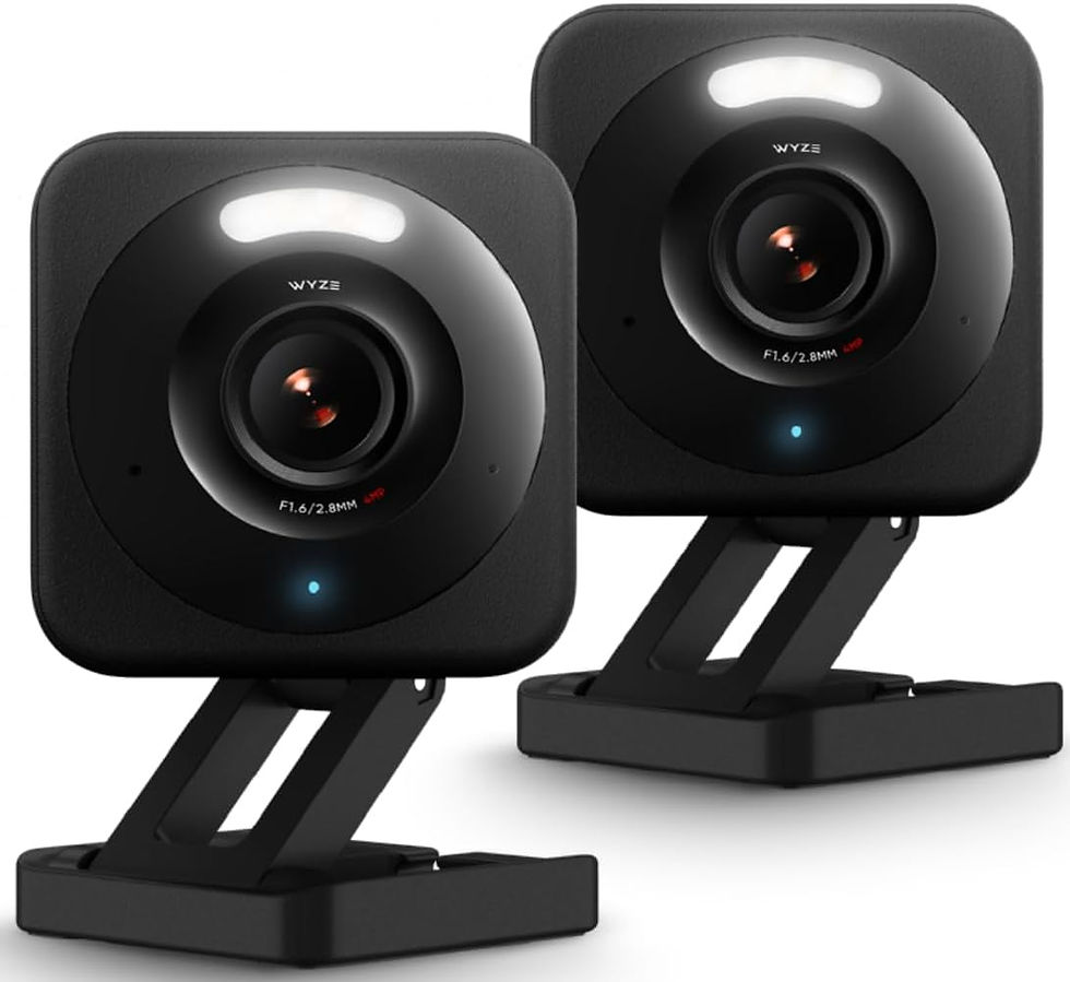 Thumbnail: WYZE Cam v4, 2.5K HD WiFi Smart Home Security Camera, Indoor/Outdoor, Pet/Baby 