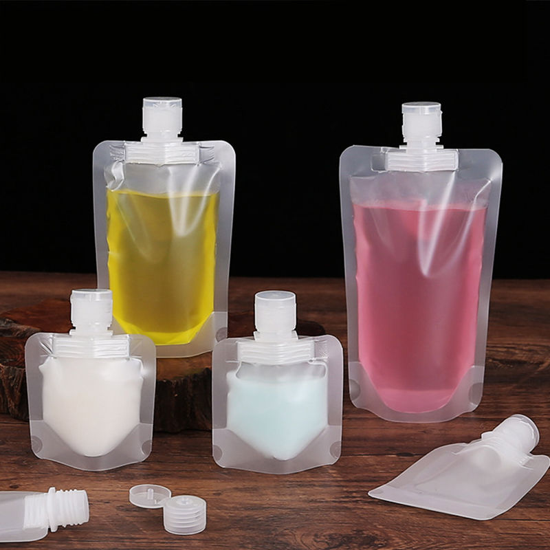 Miniature : 30/50/100ml Refillable Packaging Bags Travel Essentials Lotion Cosmetics Shampo