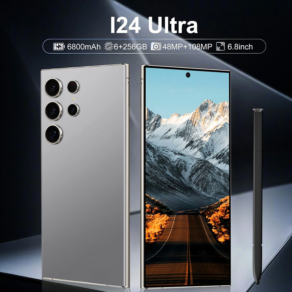 Миниатюра: Huness I24 Ultra Unlocked Phone,Built in Pen The Phone,Smartphone Battery 6800m