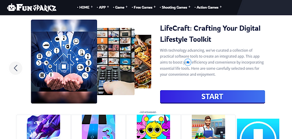 FunSparkz online games