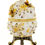 Thumbnail: White Faberge Egg with Bees and Flowers