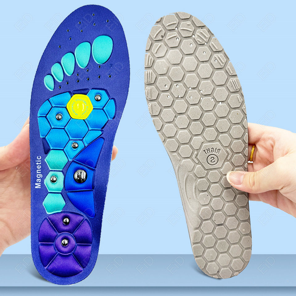 الصورة المصغرة: EiD Acupressures Insoles, Magnetic Insoles for Women Men, EVA Foot Massage Orth