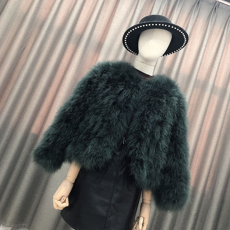 Miniature : Supply Autumn And Winter Ostrich Fur Fur Korean European And American Clothes W