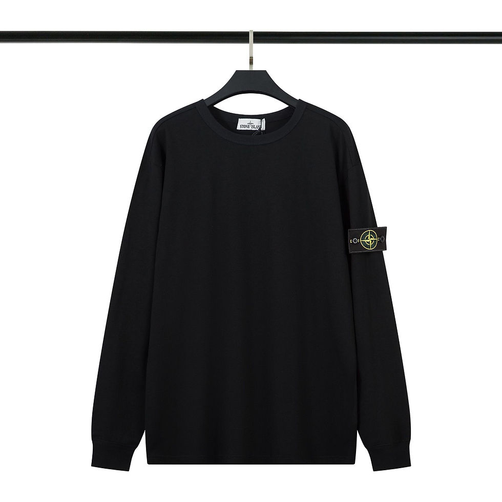 Miniature : Style Washed Long-Sleeved T-Shirt Round Neck Pullover Casual Loose Sweatshirt F