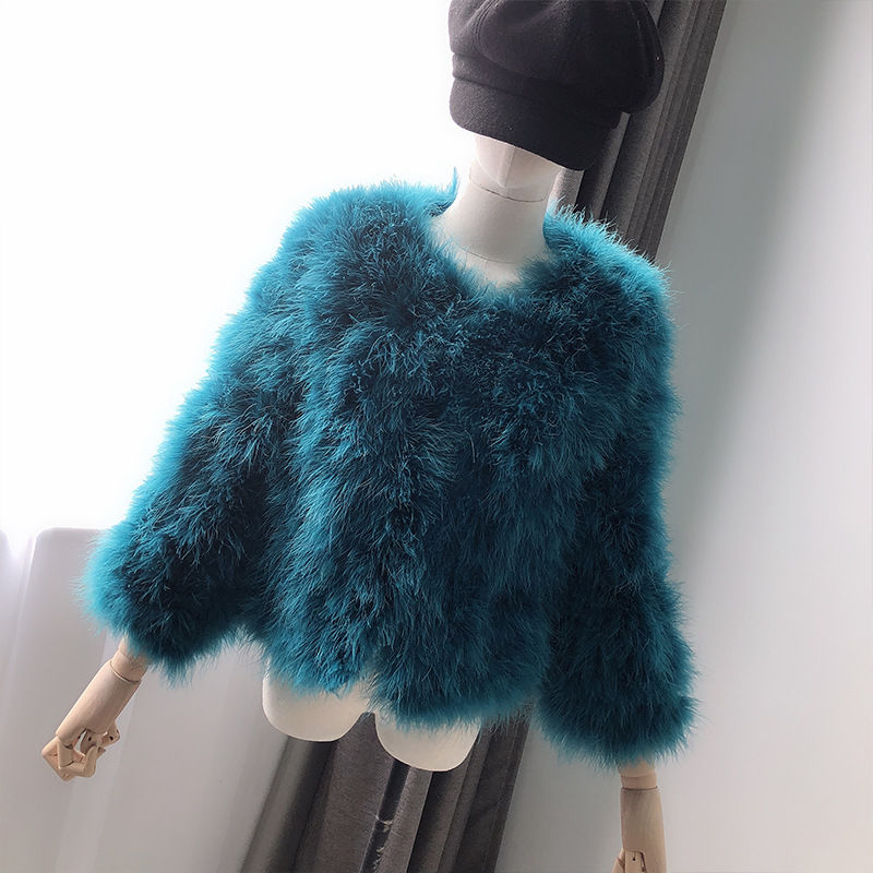 Miniatura: Supply Autumn And Winter Ostrich Fur Fur Korean European And American Clothes W