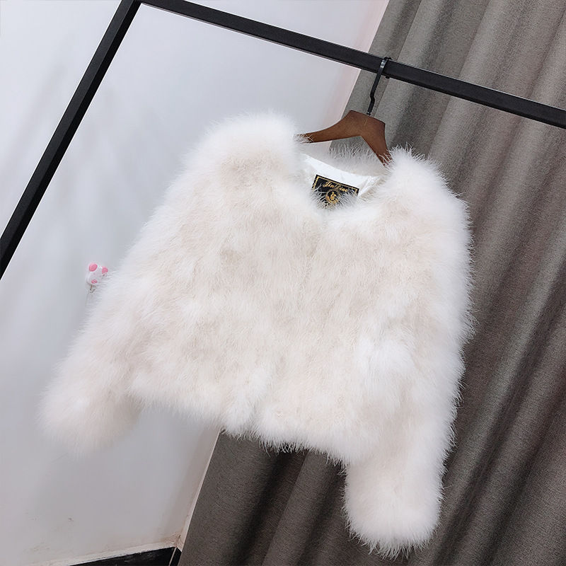 Miniaturbild: Supply Autumn And Winter Ostrich Fur Fur Korean European And American Clothes W