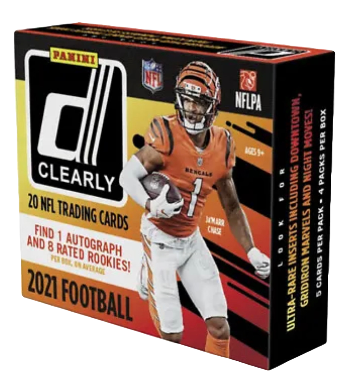 2021 Donruss Clearly Football Hobby Box