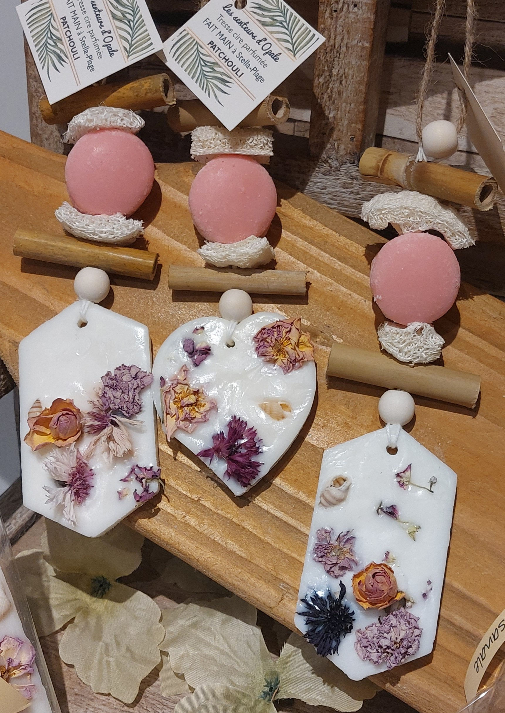 Tresse de cire parfumée Lavande