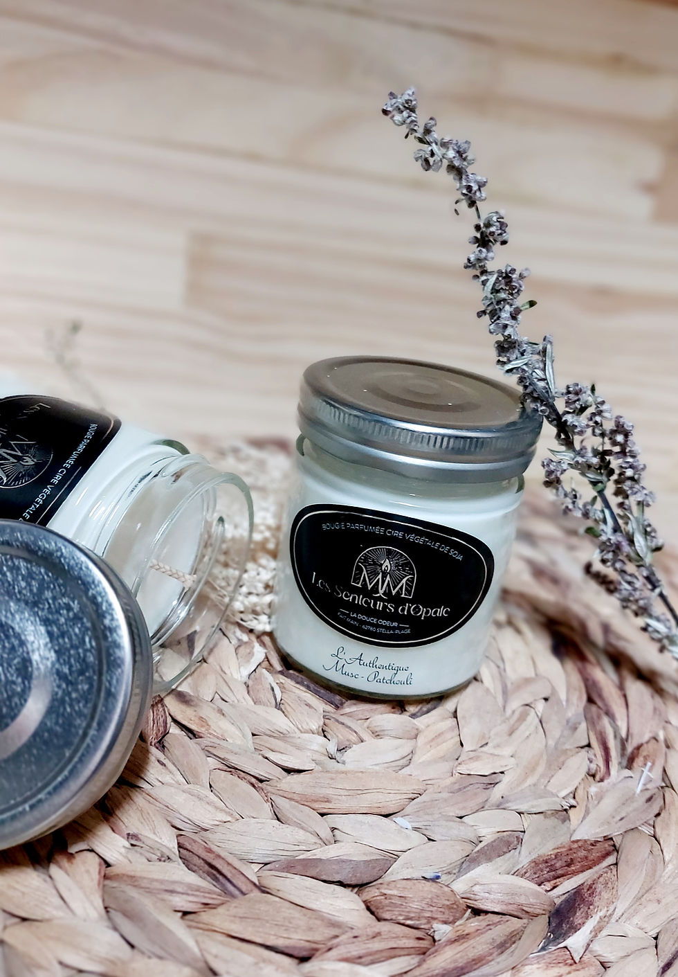 Miniature : Les bougies Musquées et boisées