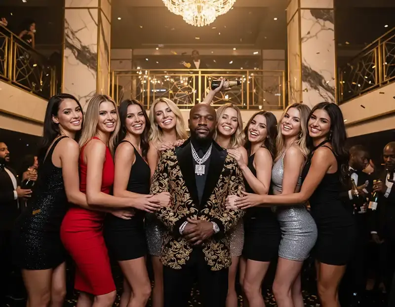Floyd Mayweather’s Epic Birthday Bash