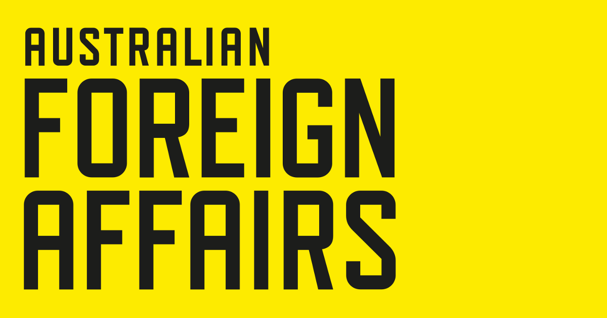 Australian Foreign Affairs magazine.gif