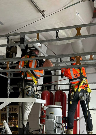 Emergency Scaffold Installation, P&O Cross-Channel Ferry