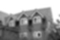 Brick house with windows