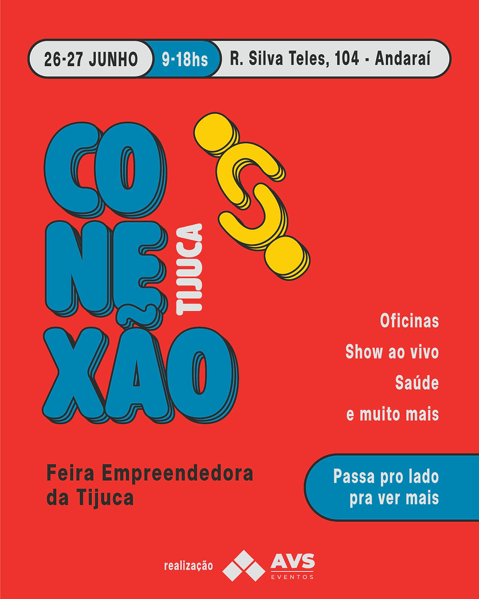 Primeira edição da Conexão Tijuca reúne empreendedorismo, cultura e capacitação na Quadra do Salgueiro
