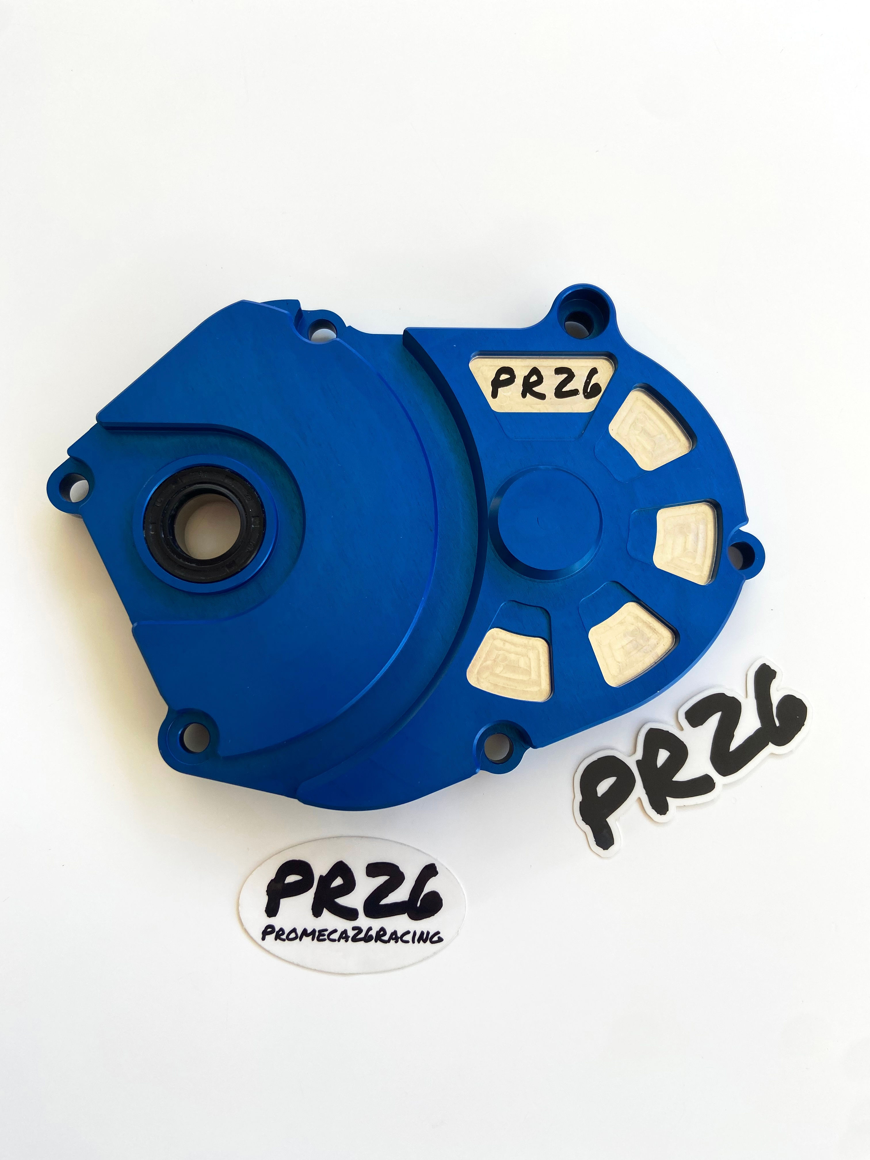 Carter transmission renforcé Bleu