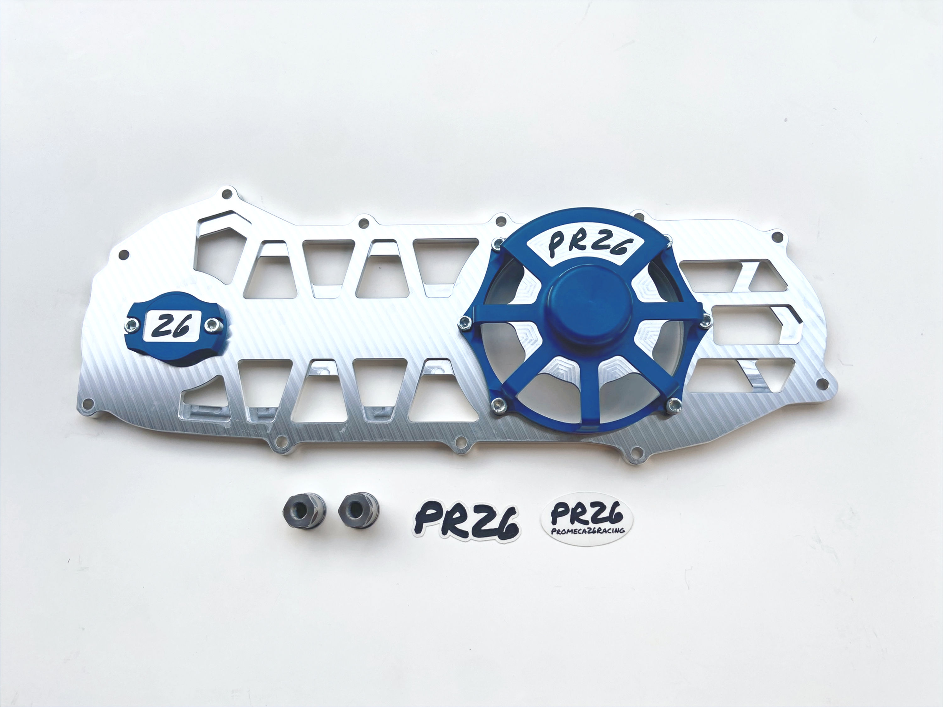 Carter variation renforcé pour Minarelli horizontal Bleu