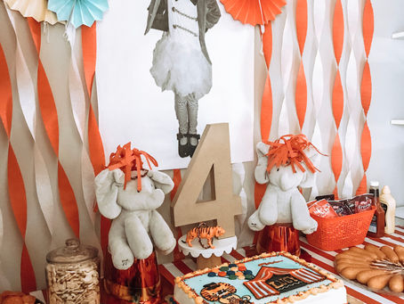 Vintage Circus Birthday Party